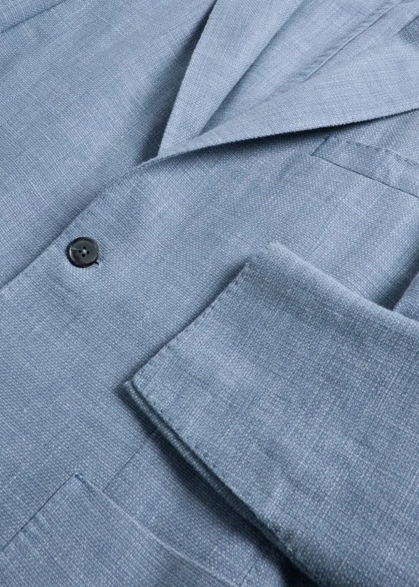 Garment Dyed Basketweave Jacket
