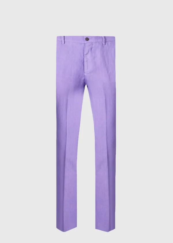 Garment Washed Linen Pant