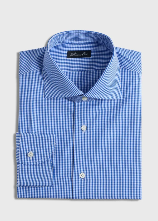 Gingham Check Dress Shirt