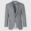 Glen Plaid Cashmere Paul Jacket