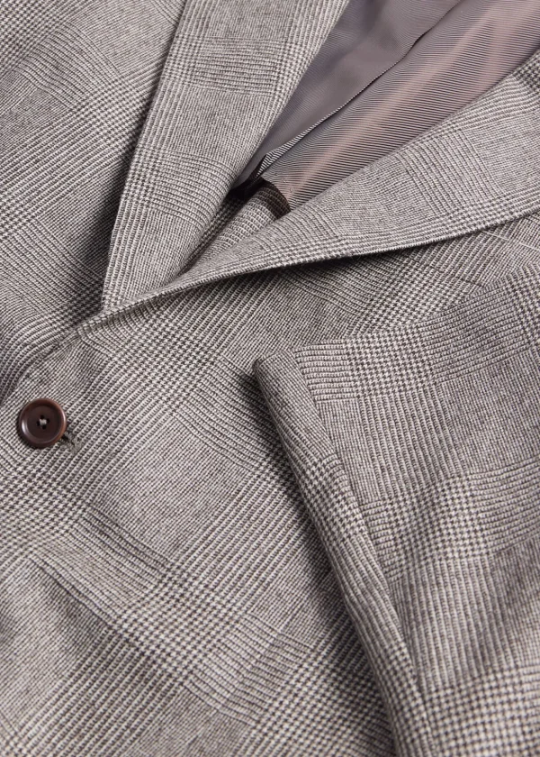 Glen Plaid Wool Suit