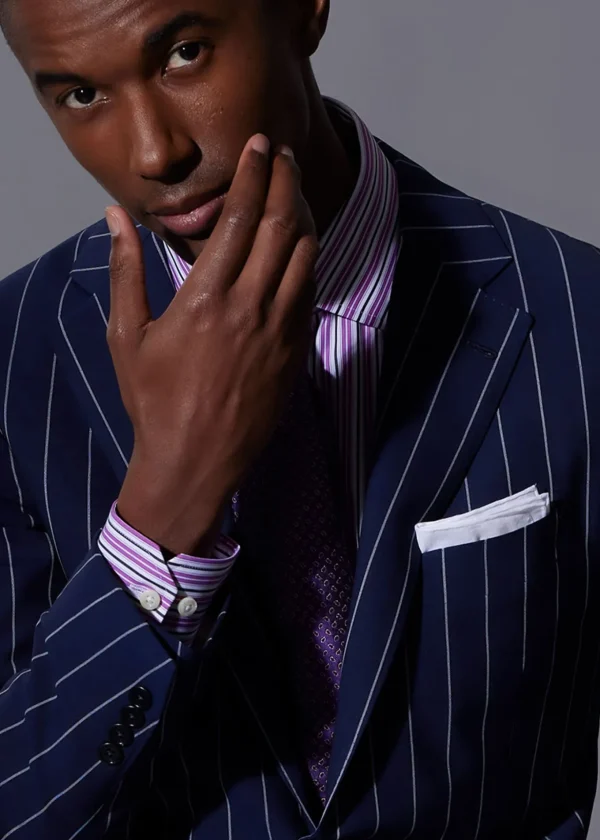 Habotai Silk Paisley Pocket Square