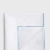 Handkerchief With Contrast Border