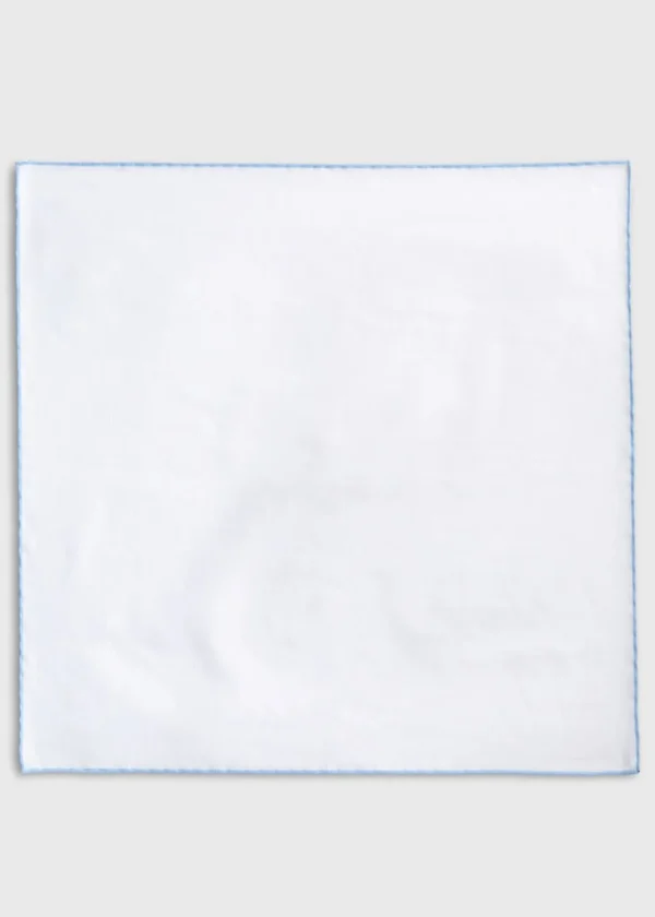 Handkerchief With Contrast Border