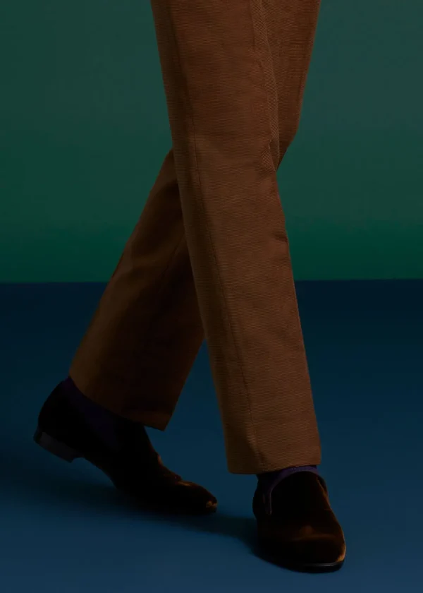 Harrier Velvet Formal Slip-On