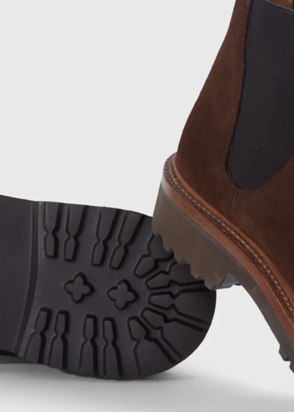 Hastings Suede Low Chelsea Boot
