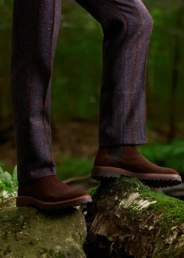 Hastings Suede Low Chelsea Boot