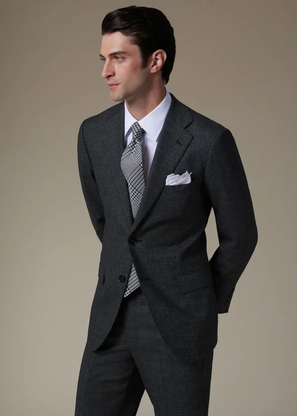 Heather Nailhead Wool Andrew Suit