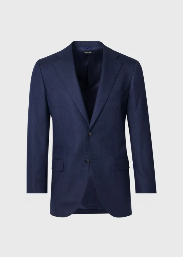 Heather Textured Wool Suit