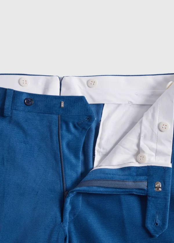 Horizontal Cotton Corduroy Trouser