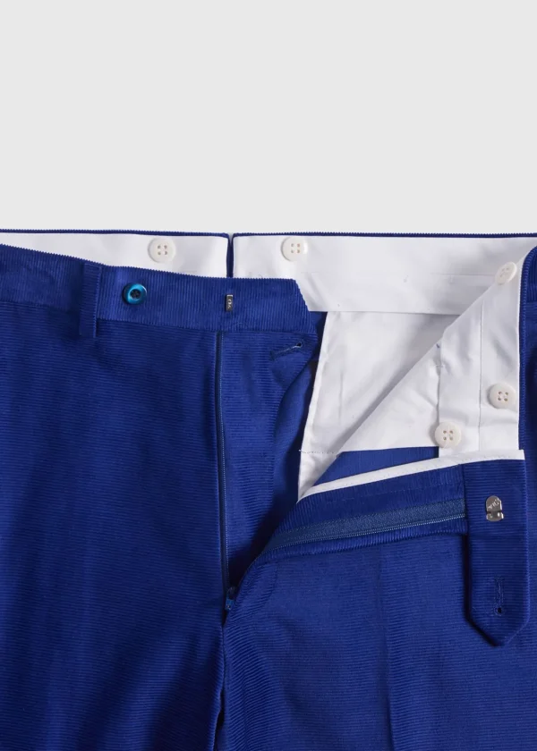 Horizontal Cotton Corduroy Trouser