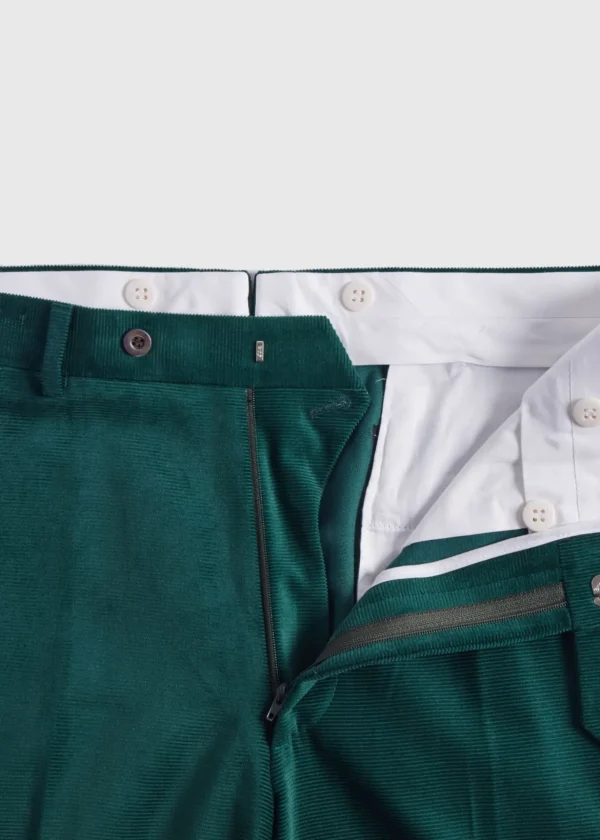 Horizontal Cotton Corduroy Trouser