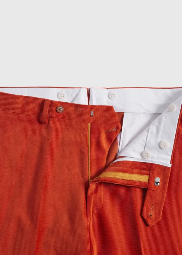Horizontal Cotton Corduroy Trouser
