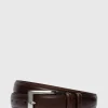 Kipskin Leather Dress Belt
