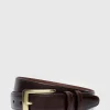 Kipskin Leather Dress Belt