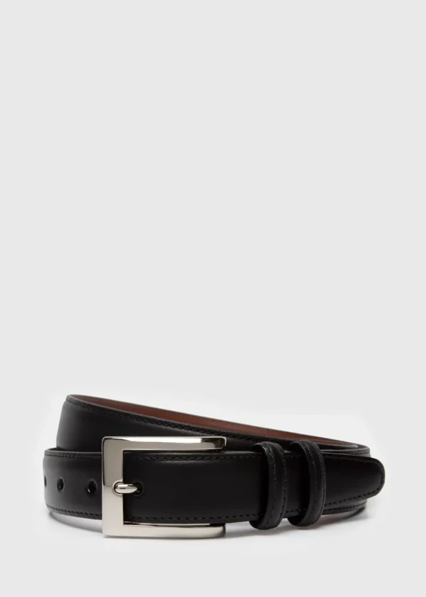 Kipskin Leather Dress Belt