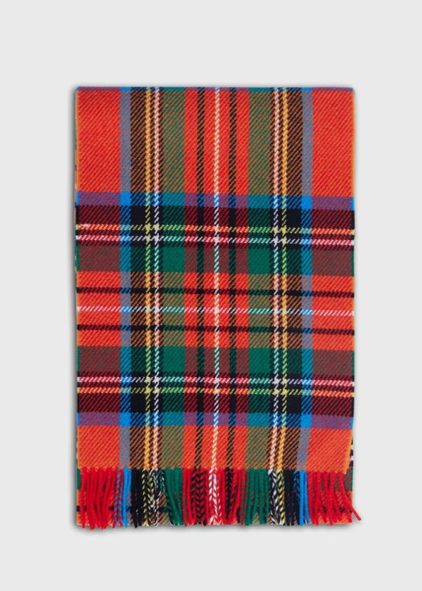 Lambswool Plaid Scarf