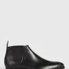 Leather Half Chelsea Boot