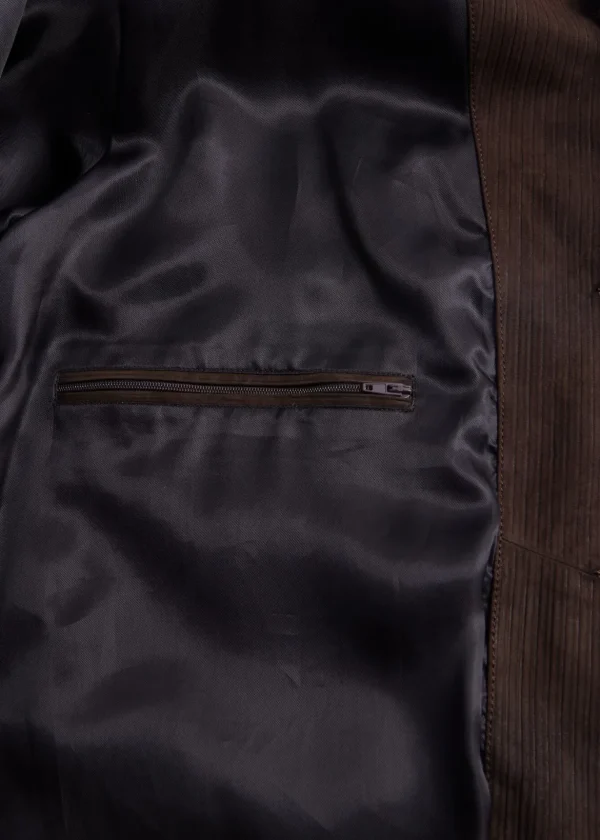Leather Shirt Jacket