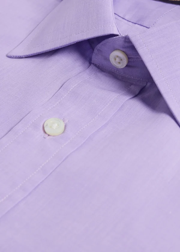 Lilac End On End Dress Shirt
