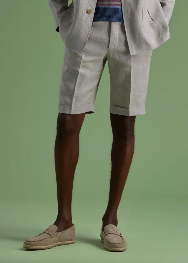 Linen Bermuda Short