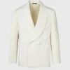 Linen Double Breasted Dinner Jacket