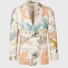Linen Dragon & Tiger Jacket