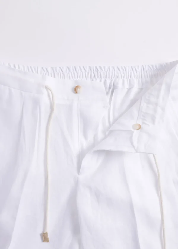 Linen Drawstring Short