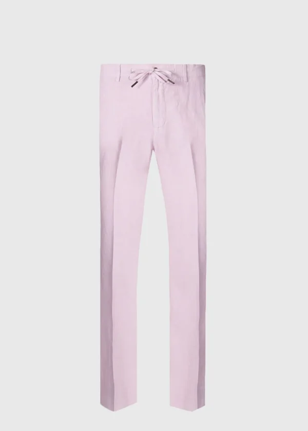Linen Drawstring Trouser
