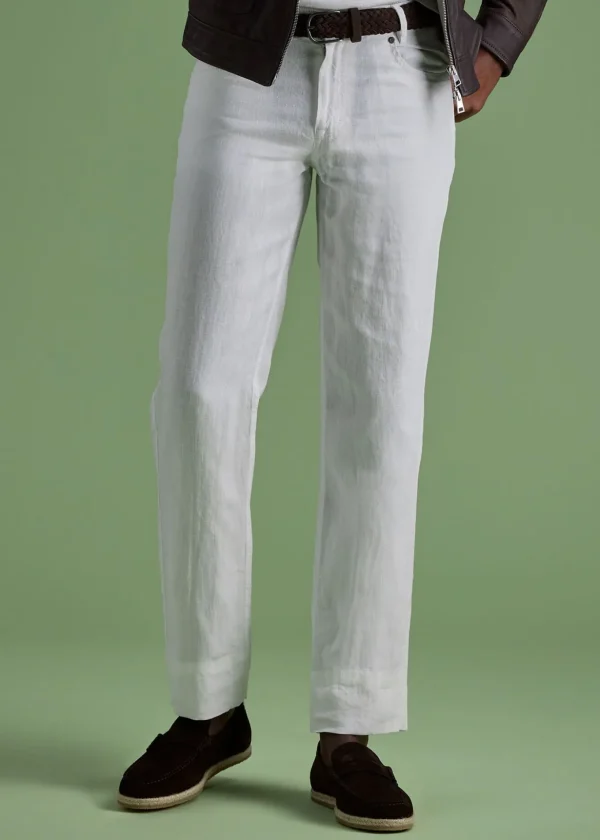 Linen Five Pocket Pant