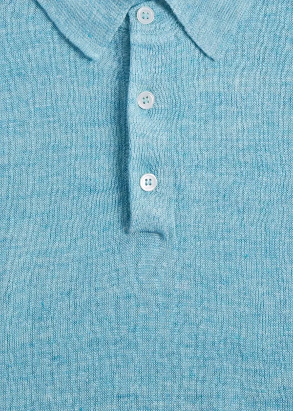 Linen Mélange Polo