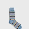 Linen Mélange Striped Sock