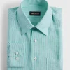 Linen Pencil Stripe Sport Shirt