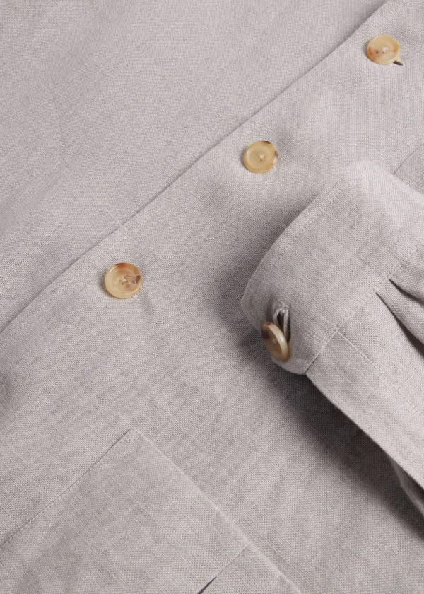 Linen Safari Jacket