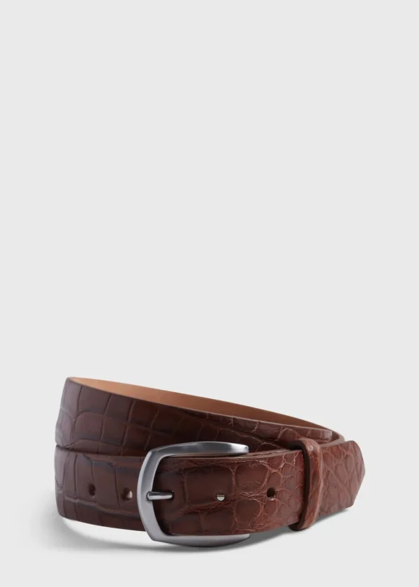 Matte Alligator Belt