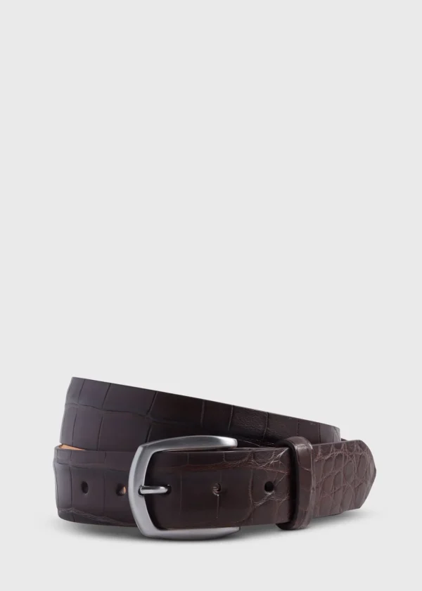 Matte Alligator Belt