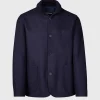 Melton Wool Hybrid Jacket