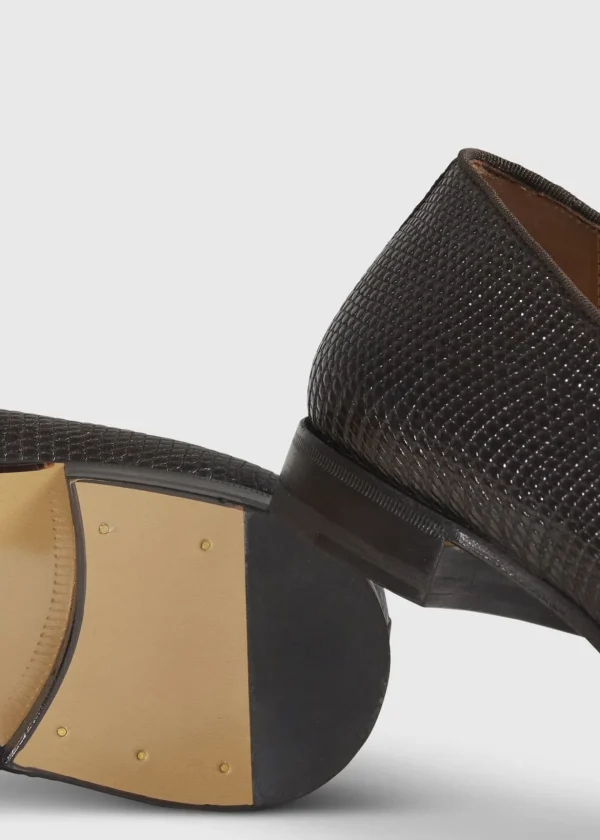 Menlo Tassel Slip On Iguana