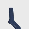 Mercerized Cotton Ribbed Sock