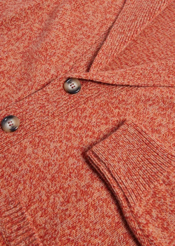 Merino Wool Button Front Cardigan