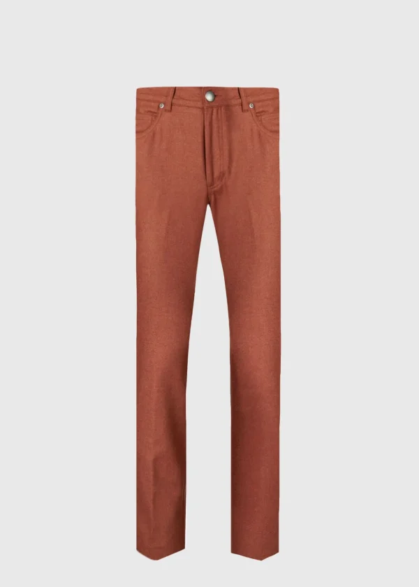 Merino Wool Five Pocket Pant
