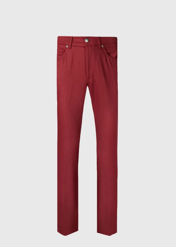 Merino Wool Five Pocket Pant