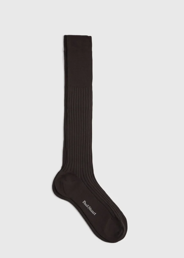 Merino Wool Ribed Sock