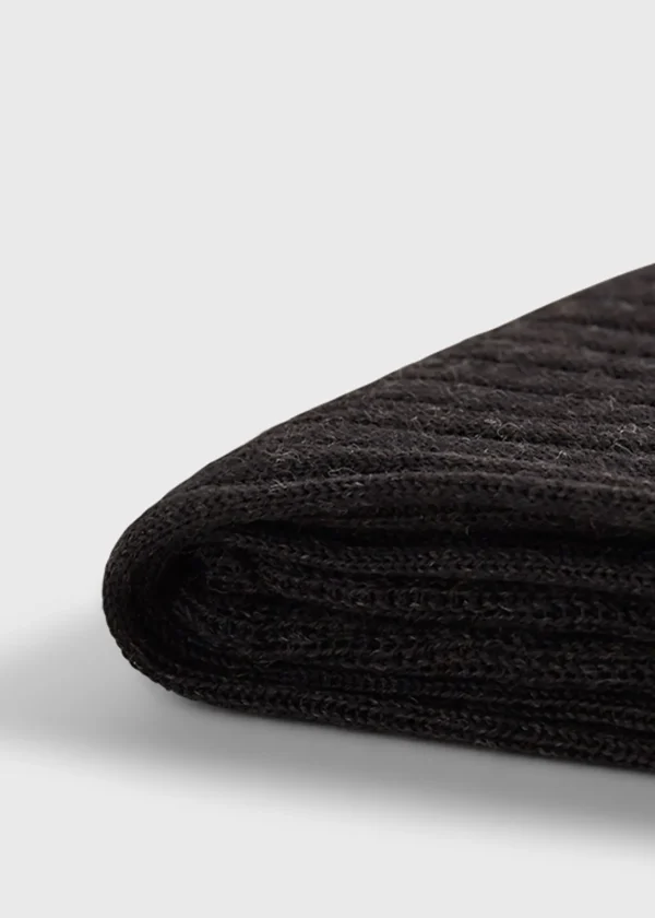 Merino Wool Ribed Sock