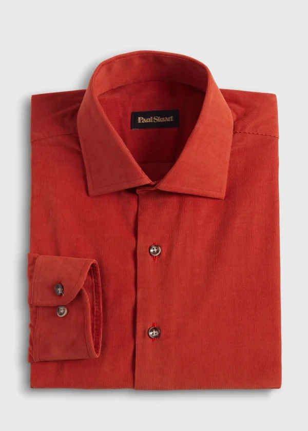 Micro Corduroy Sport Shirt