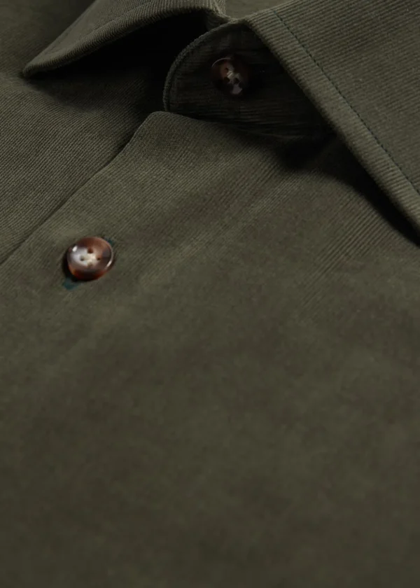 Micro Corduroy Sport Shirt