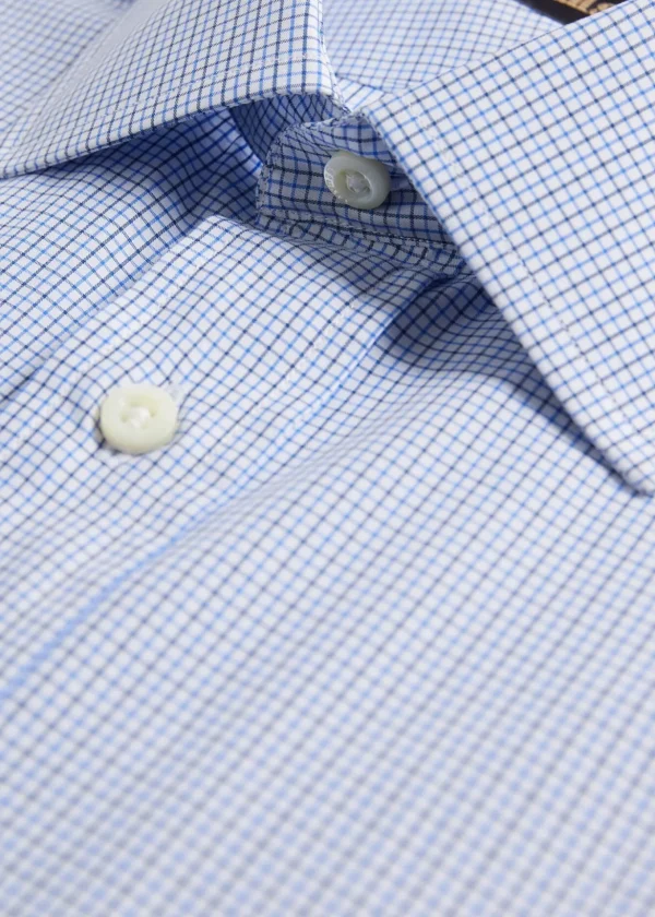 Micro Graph Check Dress Shirt