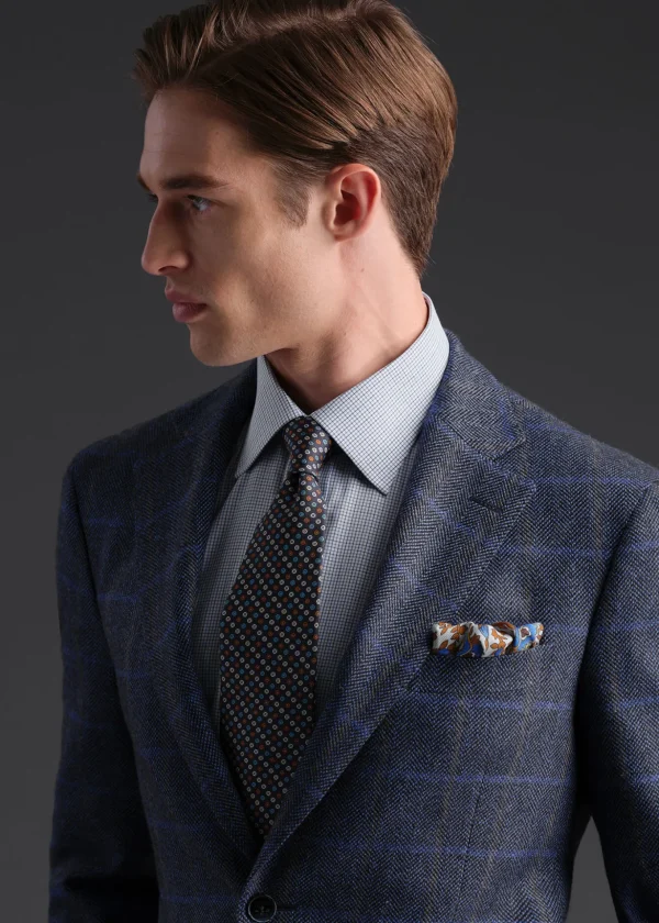 Micro Graph Check Dress Shirt