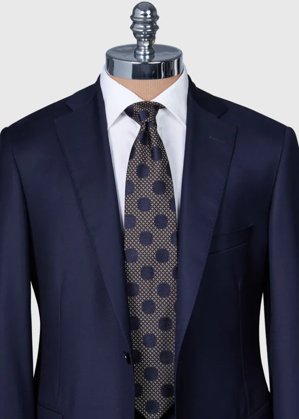 Micro Jacquard Dot Tie