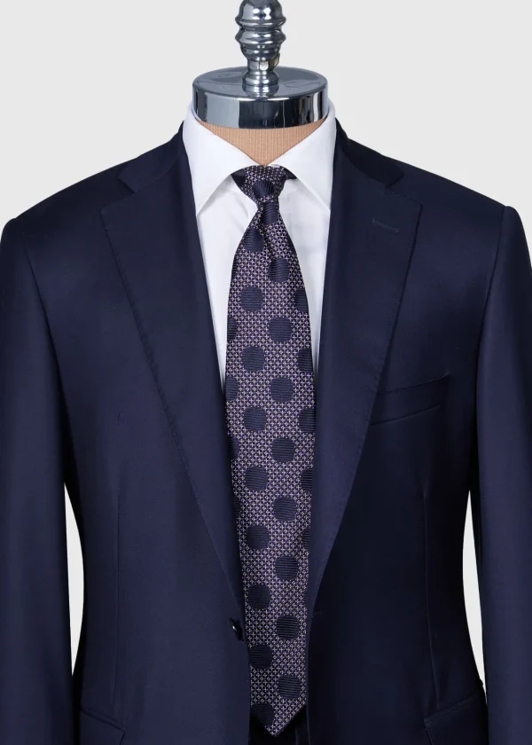 Micro Jacquard Dot Tie